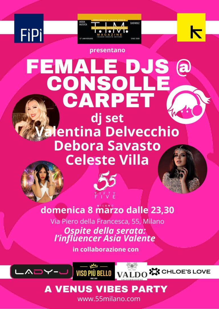 La nostra nuova etichetta per le donne dj coinvolta in una serie di eventi