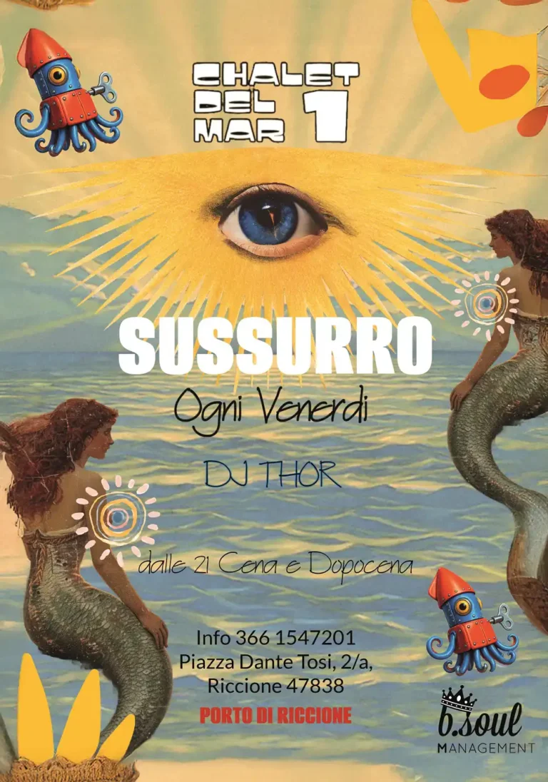 Allo Chalet del Mar con D.J. Thor per l’album “Riviera Lovers”